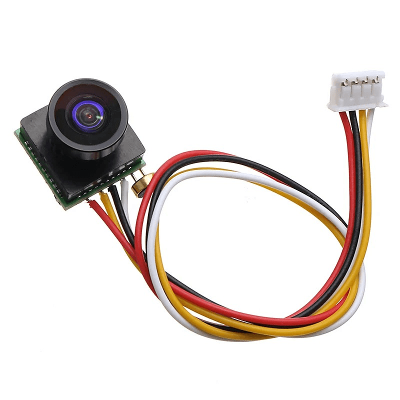 FPV Camera Mic Wide Angle PAL 600TVL 1/4 1.8mm Lens 170 Degree CCD