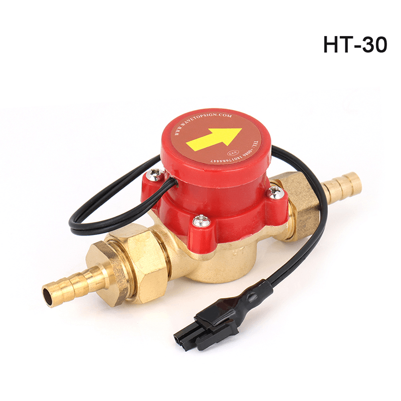 HT-30 Water Flow Switch Sensor Red for CO2 Laser Engraving Cutting Machine 20mm 20mm