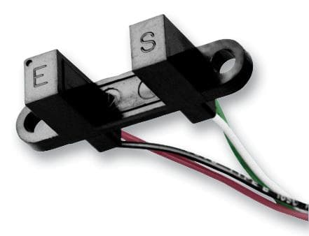 OPB800W51Z Transmissive Photo Interrupter 9.53mm 1.27mm 50mA 2V